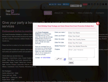 Tablet Screenshot of eventpromotionkolkata.com